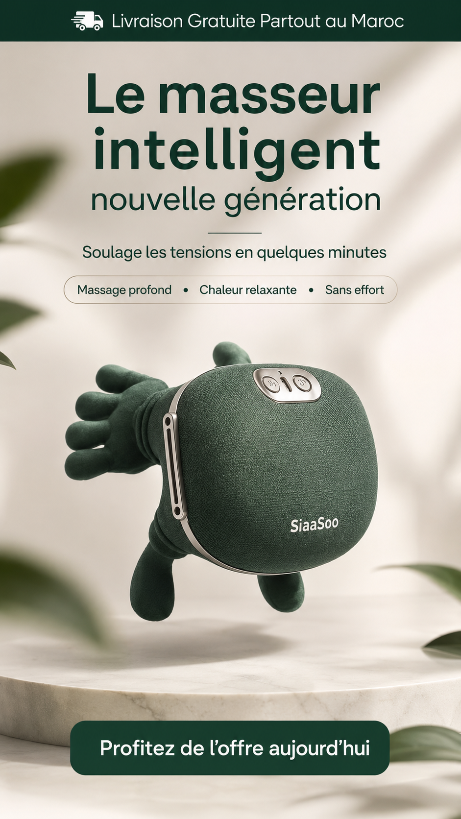 Masseur Intelligent de Nouvelle Génération SiaSoo™