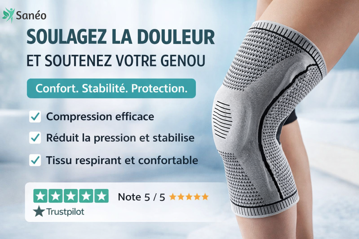 Genouillères de compression orthopédique G-STAB® - 1Pièce