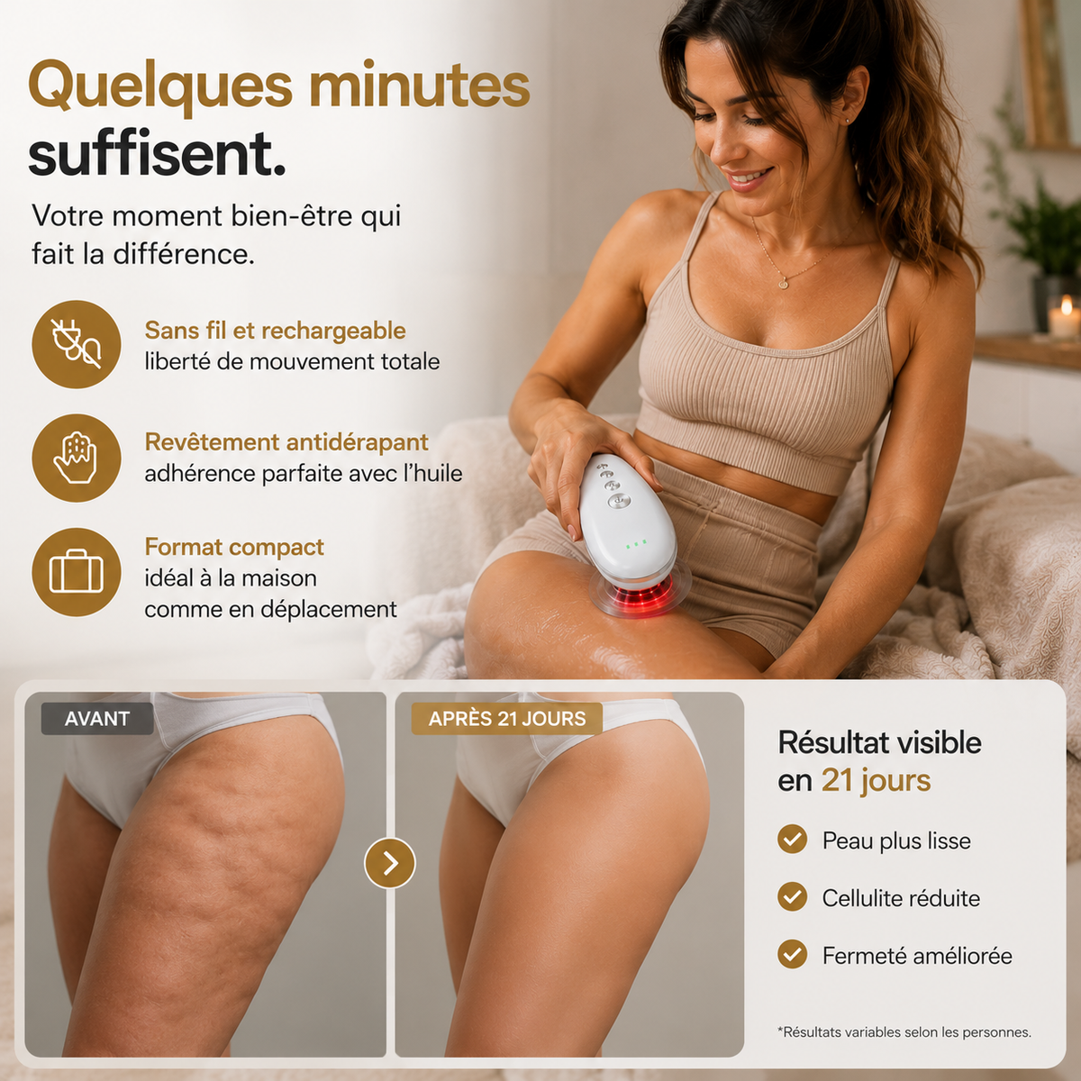 Appareil Anti-Cellulite & Raffermissant Corps – Massage Sculptant