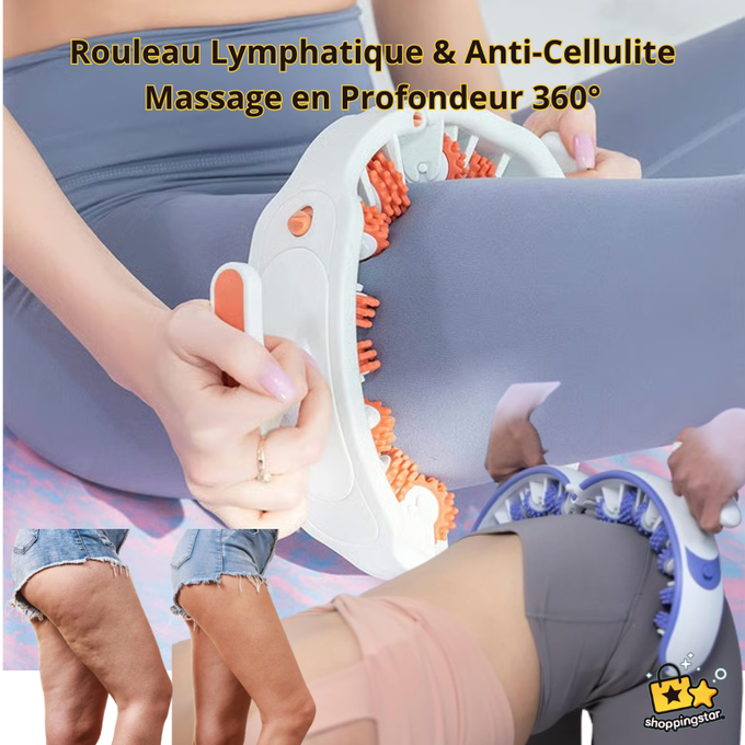 Rouleau de massage anti-cellulite CellRoll® à 28 Roues