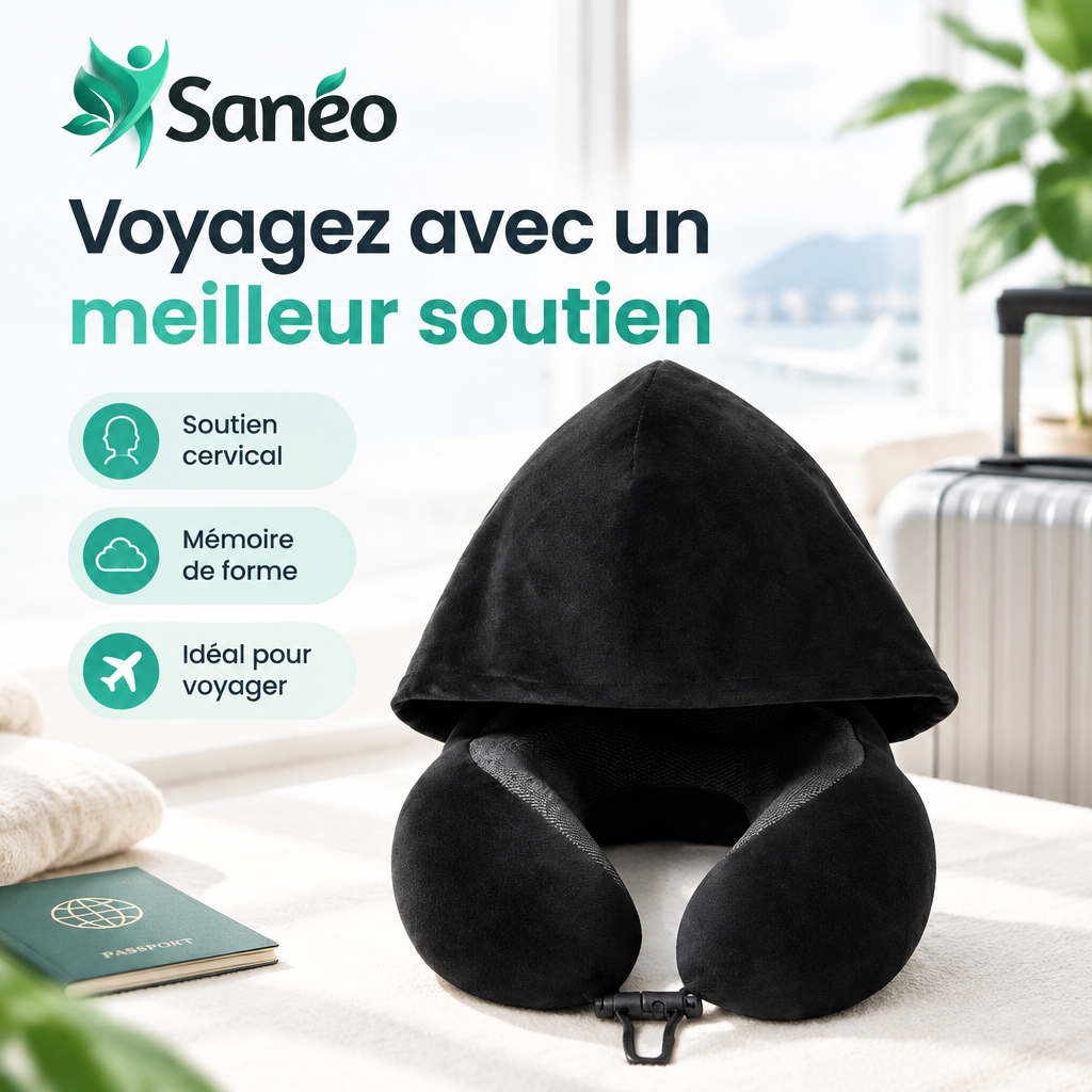 Coussin de Voyage Mémoire de Forme Premium