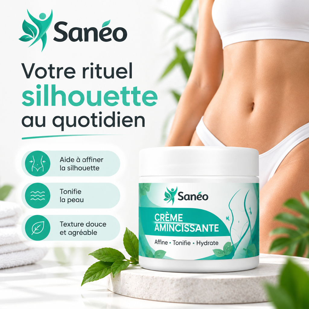 Crème Amincissante Effet Chauffant à base naturelle